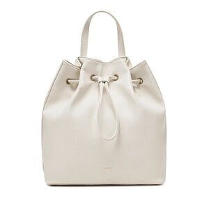 PIXIE MOOD Leah Recycled Vegan Backpack in Coconut Cream | Textured Minimalist*